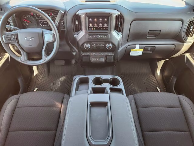 2026 Sterling Gray Metallic Chevrolet Silverado 1500 Custom Trail Boss 4X4 Truck