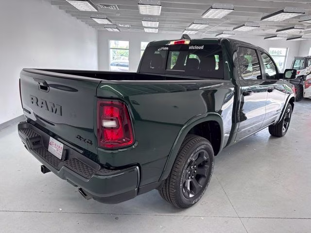 2026 Serrano Green Metallic Ram 1500 Big Horn Night Edition 4X4 Truck