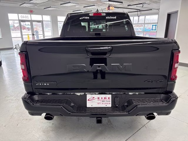 2026 Diamond Black Crystal Pearlcoat Ram 1500 Laramie Night Edition 4X4 Truck