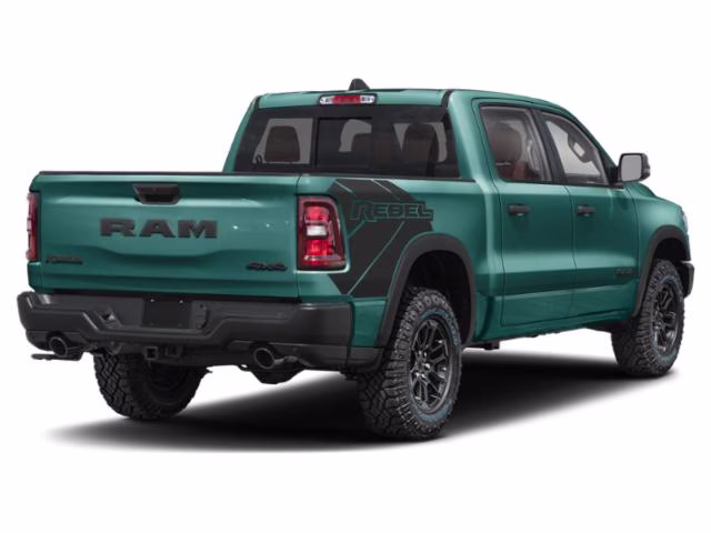 2026 Serrano Green Metallic Ram 1500 Rebel 4X4 Truck
