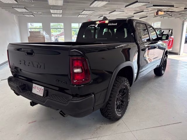 2026 Diamond Black Crystal Pearlcoat Ram 1500 Rebel 4X4 Truck