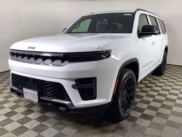 2026 Bright White Clearcoat Jeep Grand Wagoneer L Limited Reserve 4X4 SUV