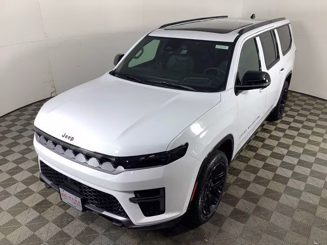 2026 Bright White Clearcoat Jeep Grand Wagoneer L Limited Reserve 4X4 SUV