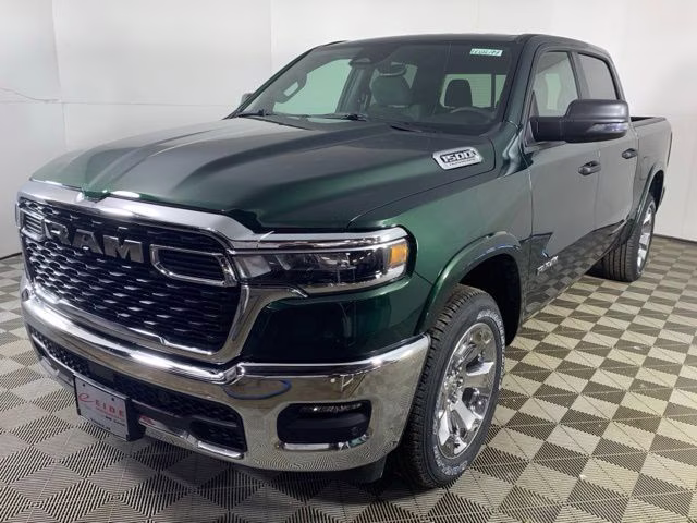 2026 Serrano Green Metallic Ram 1500 Big Horn 4X4 Truck