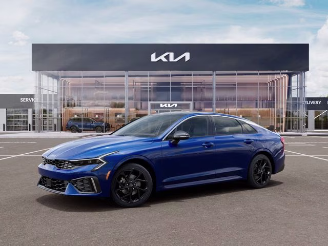 2026 Blue Kia K5 GT-Line AWD Sedan