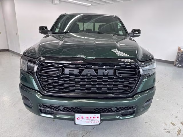 2026 Serrano Green Metallic Ram 1500 Big Horn Night Edition 4X4 Truck