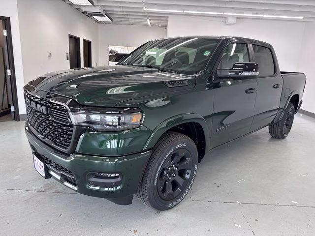 2026 Serrano Green Metallic Ram 1500 Big Horn Night Edition 4X4 Truck