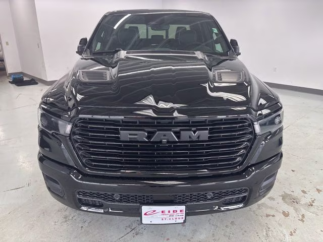 2026 Diamond Black Crystal Pearlcoat Ram 1500 Laramie Night Edition 4X4 Truck