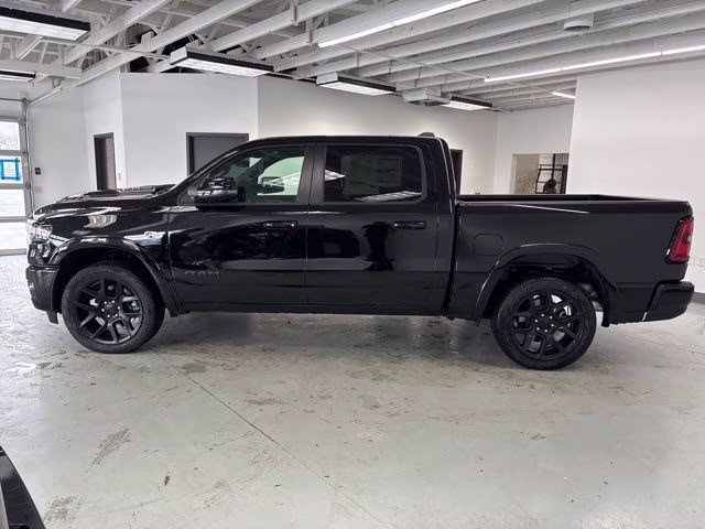 2026 Diamond Black Crystal Pearlcoat Ram 1500 Laramie Night Edition 4X4 Truck