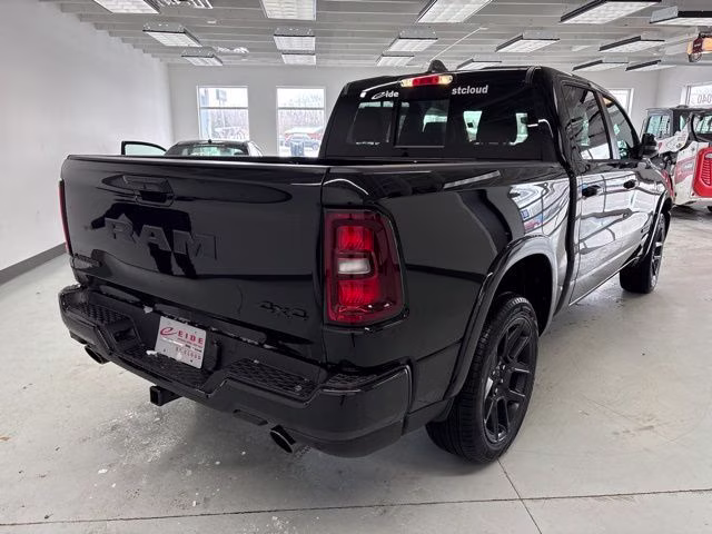 2026 Diamond Black Crystal Pearlcoat Ram 1500 Laramie Night Edition 4X4 Truck