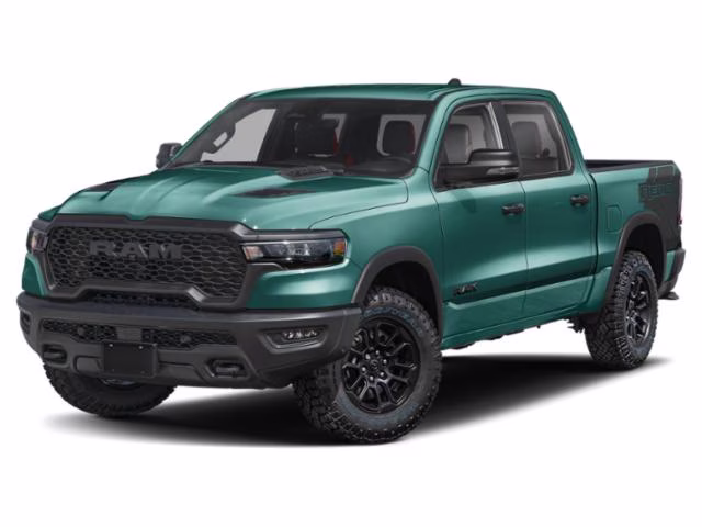 2026 Serrano Green Metallic Ram 1500 Rebel 4X4 Truck