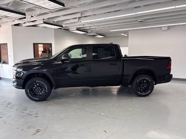 2026 Diamond Black Crystal Pearlcoat Ram 1500 Rebel 4X4 Truck