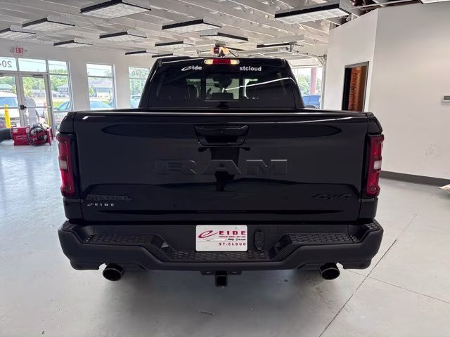 2026 Diamond Black Crystal Pearlcoat Ram 1500 Rebel 4X4 Truck