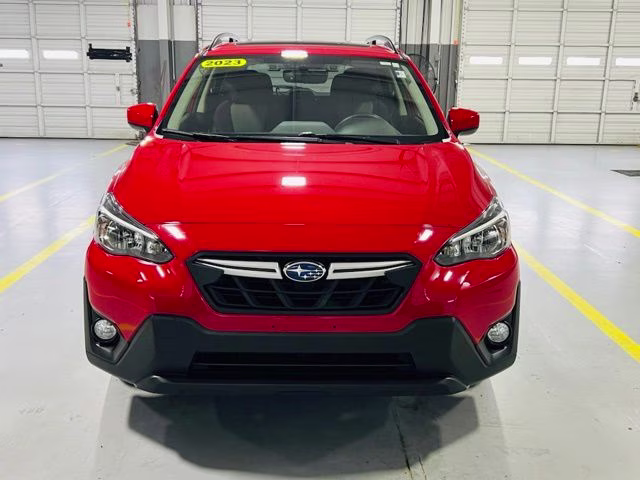 2023 Pure Red Subaru Crosstrek Premium AWD SUV