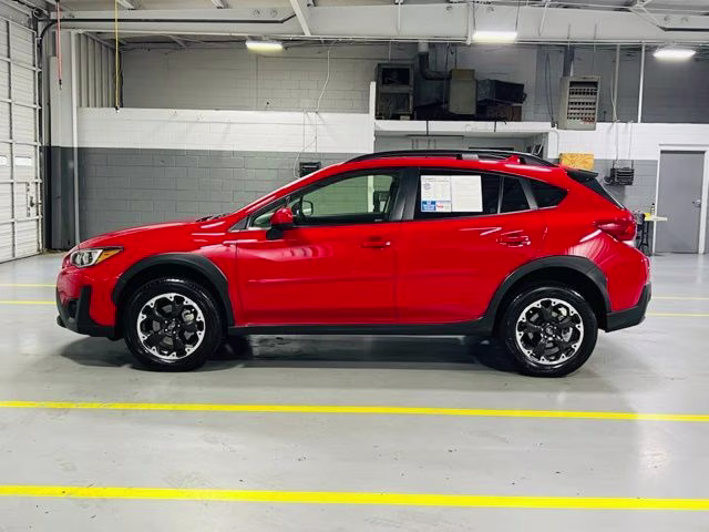 2023 Pure Red Subaru Crosstrek Premium AWD SUV