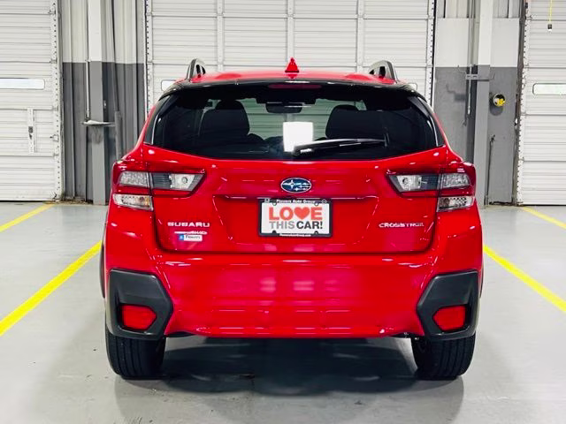 2023 Pure Red Subaru Crosstrek Premium AWD SUV