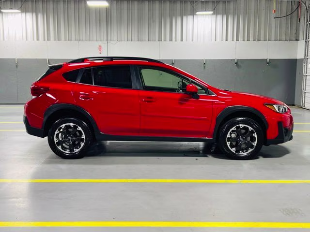 2023 Pure Red Subaru Crosstrek Premium AWD SUV