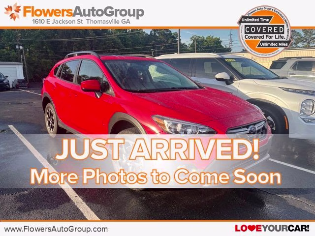 2023 Pure Red Subaru Crosstrek Premium AWD SUV