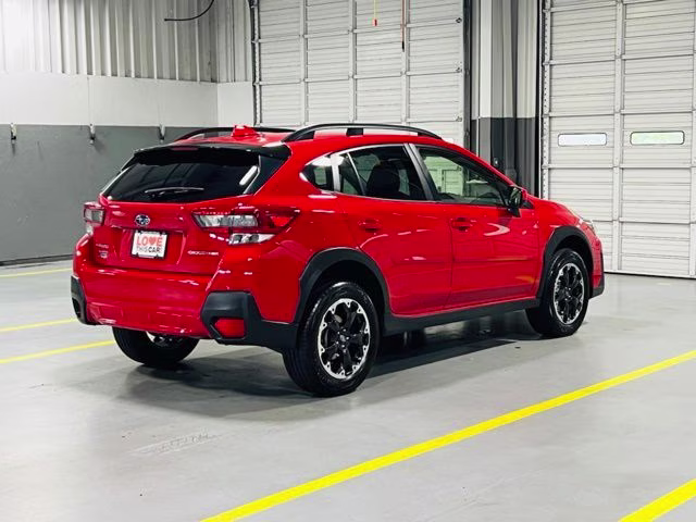 2023 Pure Red Subaru Crosstrek Premium AWD SUV