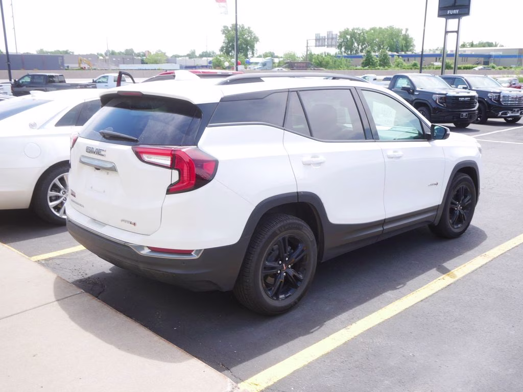 2022 Summit White GMC Terrain AT4 AWD SUV