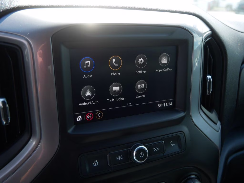 2020 Summit White Chevrolet Silverado 1500 Custom 4X4 Truck