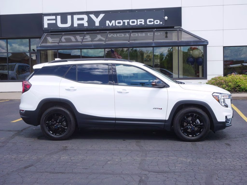 2022 Summit White GMC Terrain AT4 AWD SUV