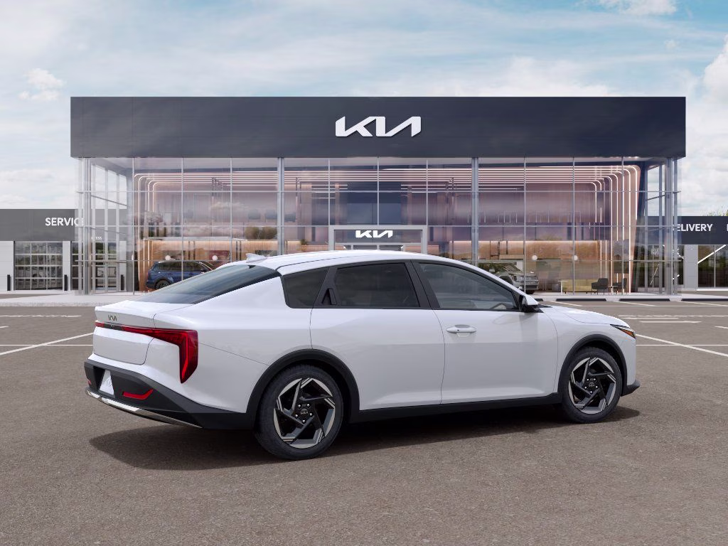 2026 Snow White Pearl Kia K4 EX FWD Sedan