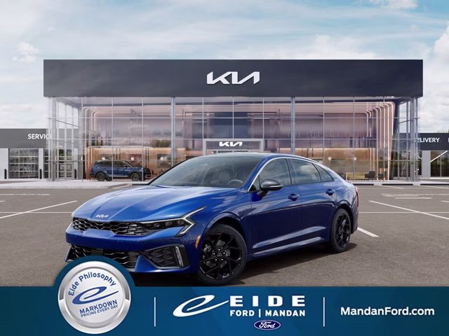 2026 Blue Kia K5 GT-Line AWD Sedan