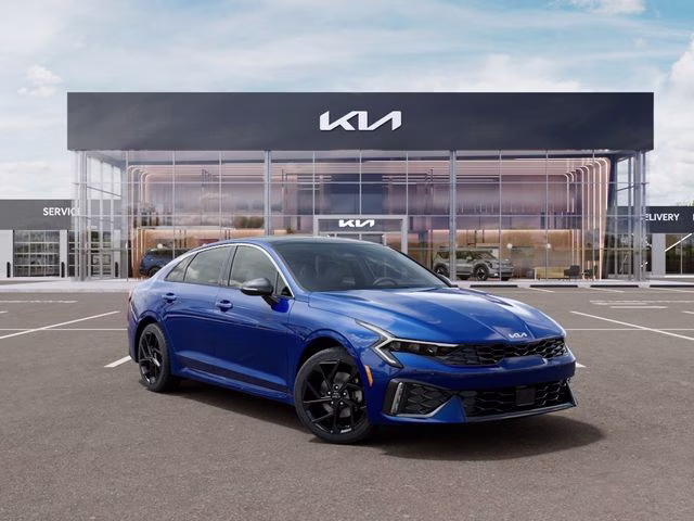 2026 Blue Kia K5 GT-Line AWD Sedan