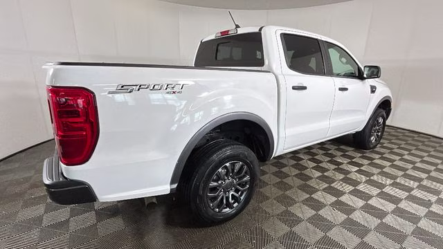 2020 White Ford Ranger XLT 4X4 Truck