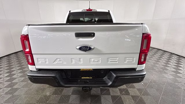 2020 White Ford Ranger XLT 4X4 Truck