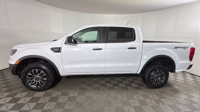 2020 White Ford Ranger XLT 4X4 Truck