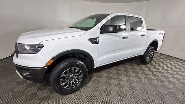 2020 White Ford Ranger XLT 4X4 Truck