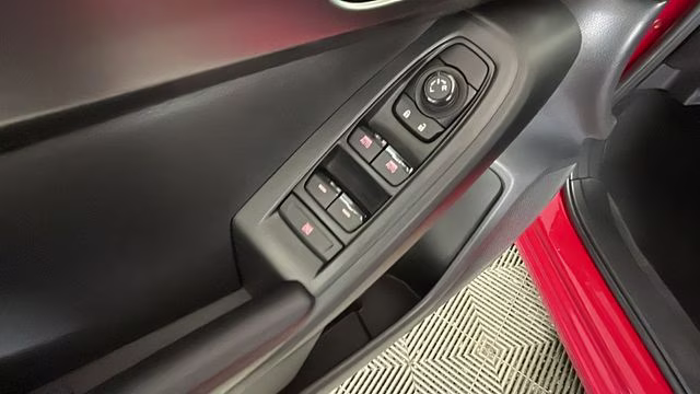 2024 Pure Red Subaru Impreza Sport AWD Hatchback
