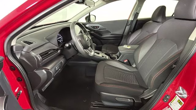 2024 Pure Red Subaru Impreza Sport AWD Hatchback