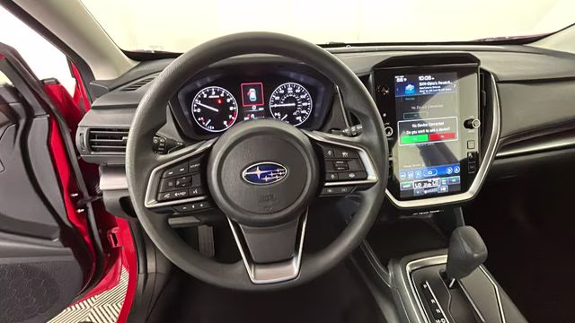 2024 Pure Red Subaru Impreza Sport AWD Hatchback