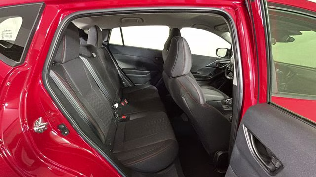 2024 Pure Red Subaru Impreza Sport AWD Hatchback