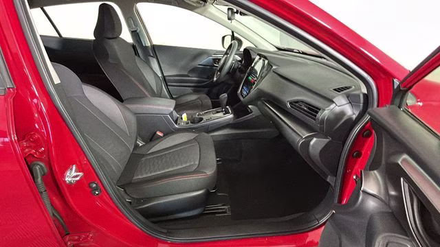 2024 Pure Red Subaru Impreza Sport AWD Hatchback