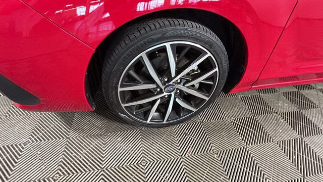 2024 Pure Red Subaru Impreza Sport AWD Hatchback