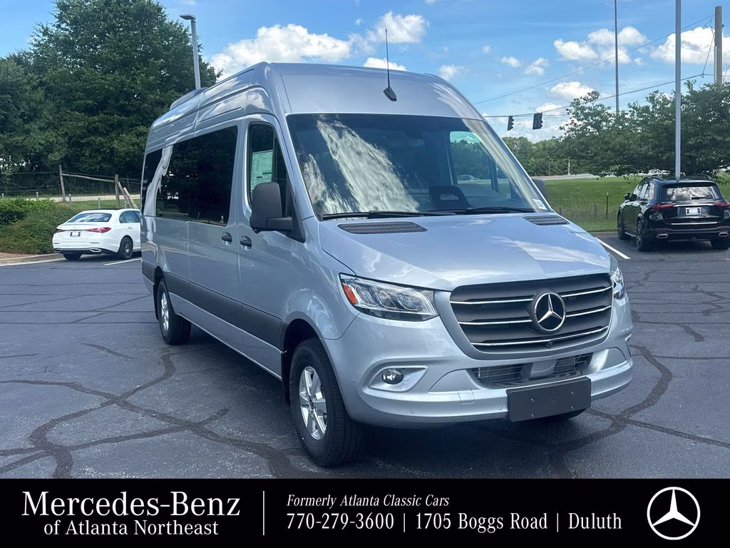 2026 Silver Mercedes-Benz Sprinter 2500 Passenger 170 WB RWD Van