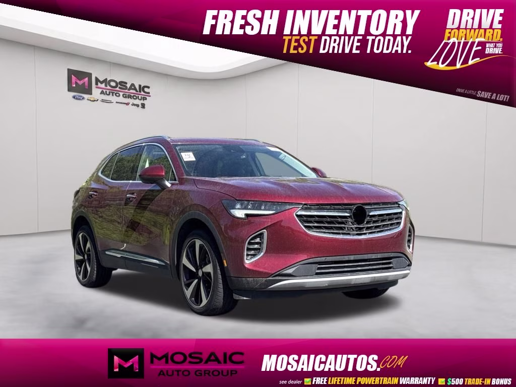 2021 Cinnabar Metallic Buick Envision Essence AWD SUV