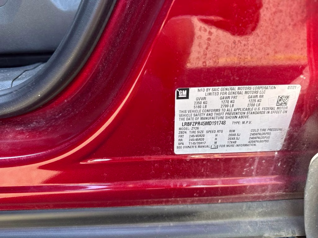2021 Cinnabar Metallic Buick Envision Essence AWD SUV