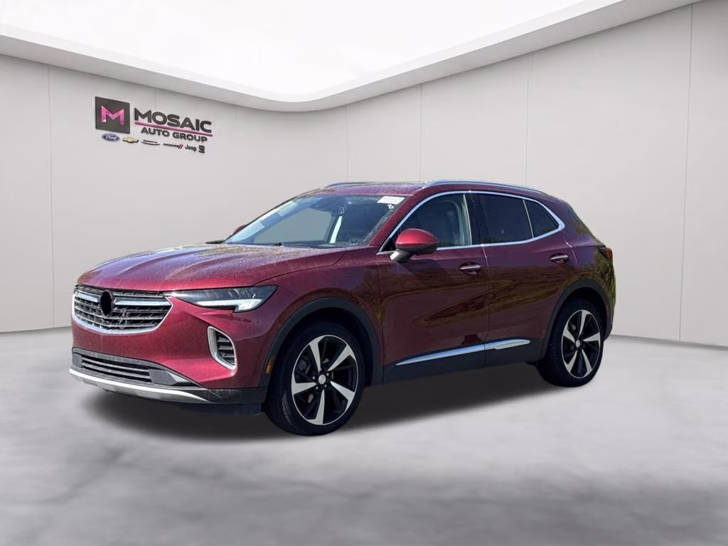 2021 Cinnabar Metallic Buick Envision Essence AWD SUV