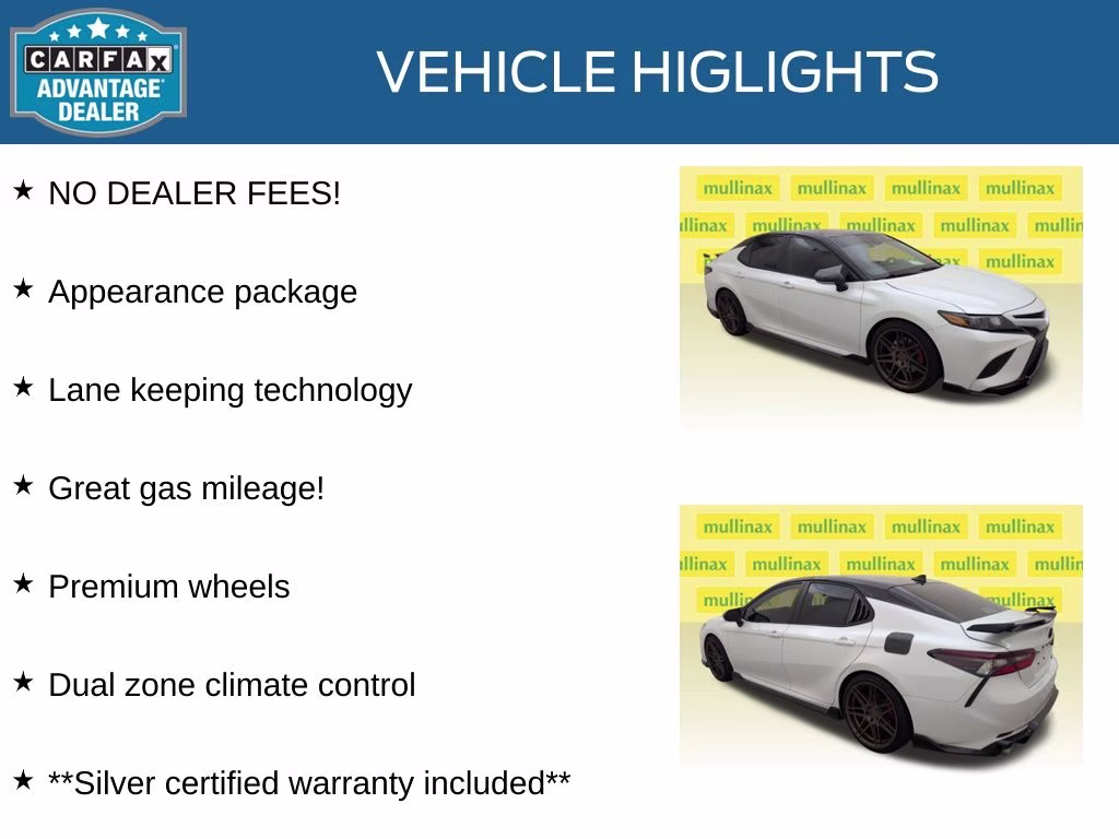 2023 Wind Chill Pearl Toyota Camry TRD V6 FWD Sedan