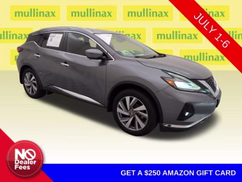 2020 Gun Metallic Nissan Murano SL FWD SUV