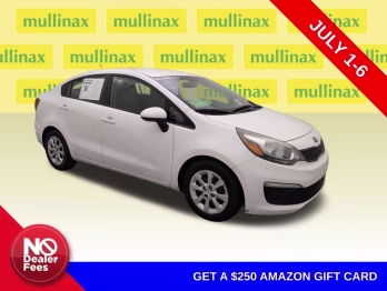 2017 Clear White Kia Rio LX FWD Sedan