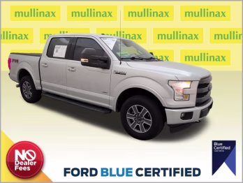 2017 Ingot Silver Ford F-150 Lariat 4X4 Truck