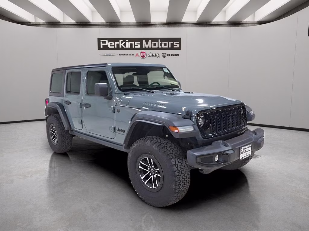 2024 Anvil Clear Coat Jeep Wrangler Sport 4X4 SUV