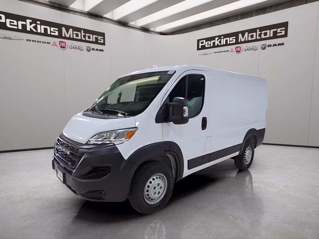 2026 Bright White Clearcoat Ram ProMaster 1500 Low Roof FWD Van