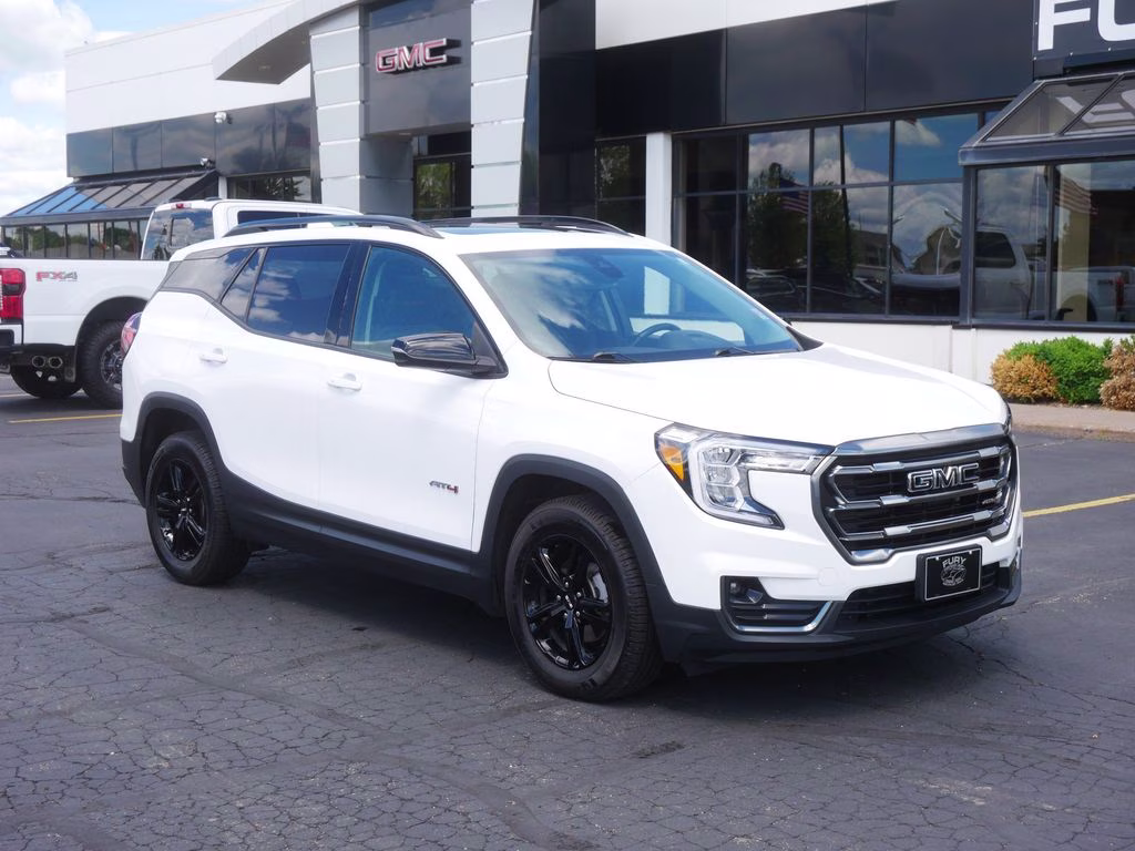 2022 Summit White GMC Terrain AT4 AWD SUV